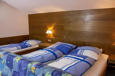 Ein Bett oder Betten in einem Zimmer der Unterkunft Haus Elisabeth