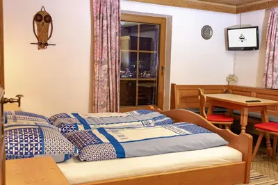 Ein Bett oder Betten in einem Zimmer der Unterkunft Haus Elisabeth