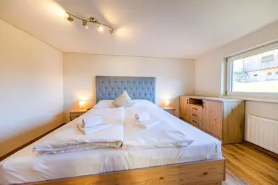 Ein Bett oder Betten in einem Zimmer der Unterkunft MaLa 1