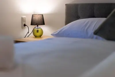 Ein Bett oder Betten in einem Zimmer der Unterkunft MaLa 2