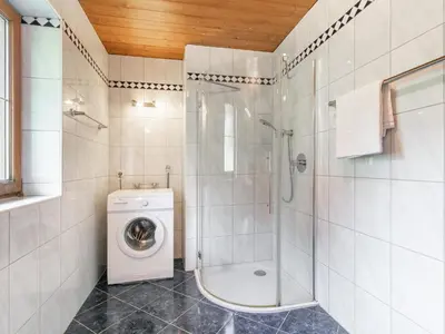 Ein Badezimmer in der Unterkunft Almruhe Alpbach
