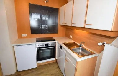 Küche/Küchenzeile in der Unterkunft Appartement Ziller