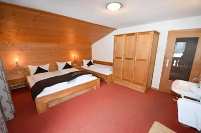Ein Bett oder Betten in einem Zimmer der Unterkunft Appartement Kaltenbach