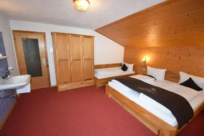 Ein Bett oder Betten in einem Zimmer der Unterkunft Appartement Kaltenbach