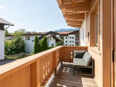Ein Balkon oder eine Terrasse in der Unterkunft Appartement Dörler