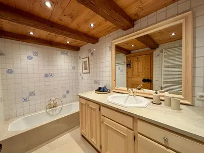 Ein Badezimmer in der Unterkunft Residenz am Oberaigenweg