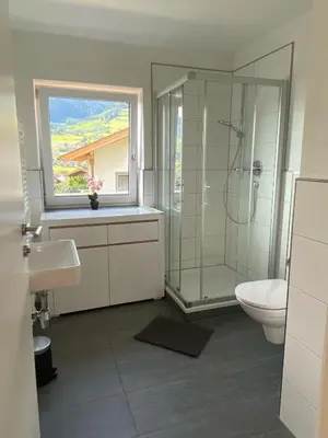 Ein Badezimmer in der Unterkunft Ferienwohnung Lackner