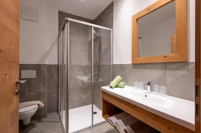 Ein Badezimmer in der Unterkunft Zur Schönsten Aussicht