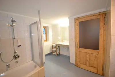 Ein Badezimmer in der Unterkunft Ferienhaus Rieder