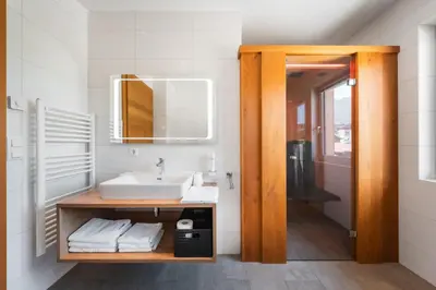 Ein Badezimmer in der Unterkunft Das Auer by Inncomer