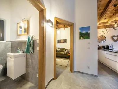 Küche/Küchenzeile in der Unterkunft Chalet in Neukirchen near Wildkogel Ski Arena