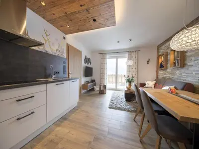 TV/Unterhaltungsangebot in der Unterkunft Nationalpark Chalet Hohe Warte