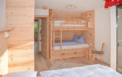 Ein Bett oder Betten in einem Zimmer der Unterkunft Sunnplatzl In Ellmau