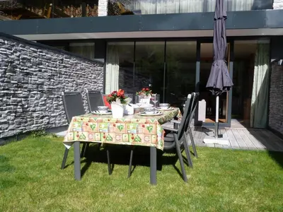 Ein Garten an der Unterkunft Apartment in Neukirchen by Ski Lift & Sauna