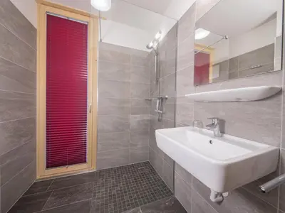 Ein Badezimmer in der Unterkunft Apartment in Neukirchen near Ski Lift