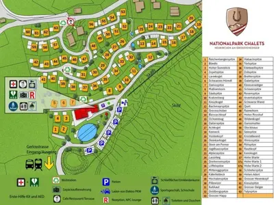 Ein Zertifikat, Auszeichnung, Logo oder anderes Dokument, das in der Unterkunft Nationalpark Chalet Schwarzes Hörndl ausgestellt ist