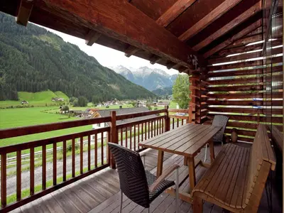 Naturlandschaft in der Nähe des Chalets