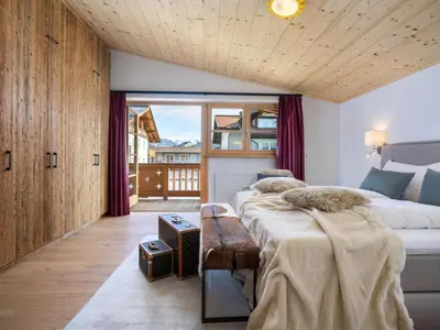 Ein Bett oder Betten in einem Zimmer der Unterkunft Luxury Central Kirchberg