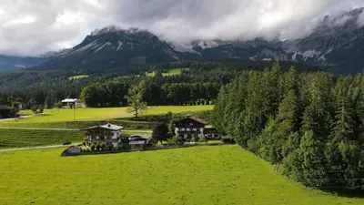 Naturlandschaft in der Nähe der Ferienwohnung