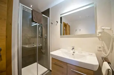 Ein Badezimmer in der Unterkunft Haus Sonnwend