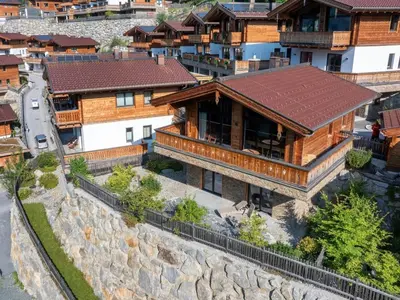 Das Gebäude in dem sich das Chalet befindet