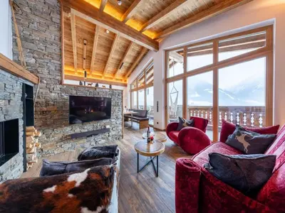 TV/Unterhaltungsangebot in der Unterkunft Rossberg Chalet with Panoramic View
