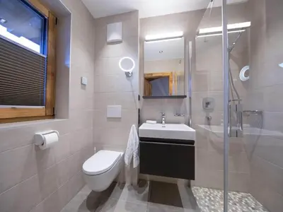 Ein Badezimmer in der Unterkunft Chalet Retreat near Kitzbuhel Alps