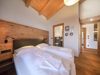 Ein Bett oder Betten in einem Zimmer der Unterkunft Chalet in Neukirchen near Slopes