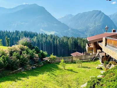 Naturlandschaft in der Nähe des Chalets