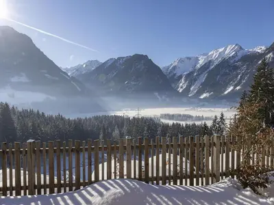 Naturlandschaft in der Nähe des Chalets