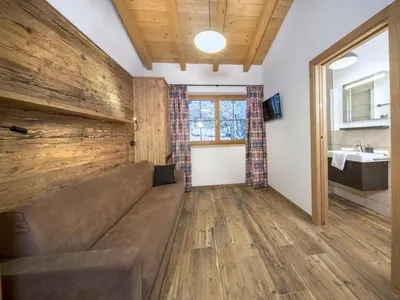 TV/Unterhaltungsangebot in der Unterkunft Chalet with shared swimming pool