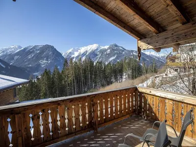 Naturlandschaft in der Nähe des Chalets
