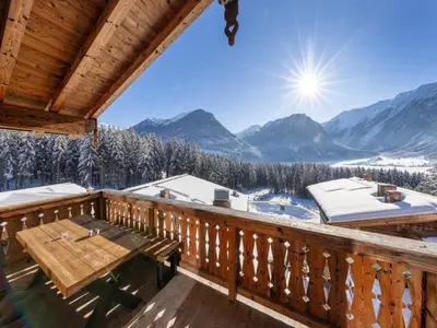 Naturlandschaft in der Nähe des Chalets