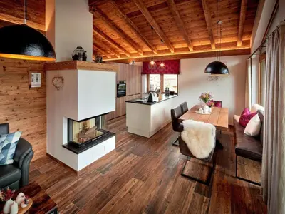 Küche/Küchenzeile in der Unterkunft Chalet near Ski Lift with Garden