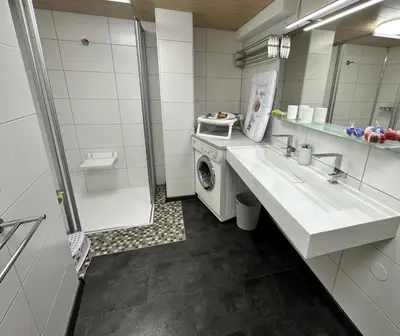 Ein Badezimmer in der Unterkunft apart-gerlos