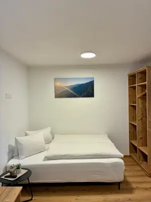 Ein Bett oder Betten in einem Zimmer der Unterkunft Apart Anton