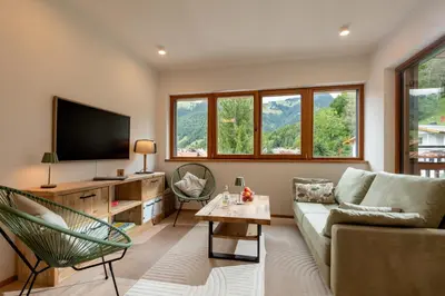 TV/Unterhaltungsangebot in der Unterkunft Apartment Fuchsbau - Natur, Ruhe, Geborgenheit - willkommen in Tirol