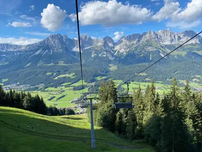 Naturlandschaft in der Nähe der Ferienwohnung