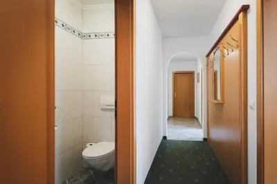 Ein Badezimmer in der Unterkunft Das Jennerwein Appartement