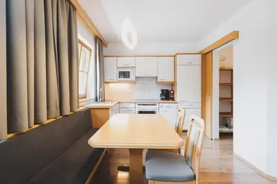 Küche/Küchenzeile in der Unterkunft Das Jennerwein Appartement