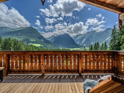 Naturlandschaft in der Nähe des Chalets