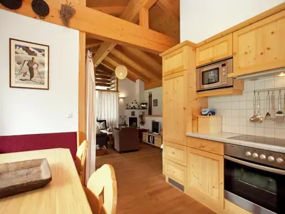 Küche/Küchenzeile in der Unterkunft Chalet in Königsleiten near Ski Lift