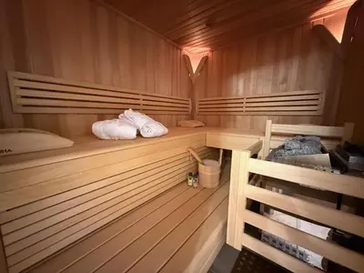 Grundriss der Unterkunft Auhäusl Residence for 6 with private Sauna by Belle-Stay