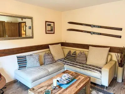 Ein Sitzbereich in der Unterkunft Apartment Waddington by Interhome