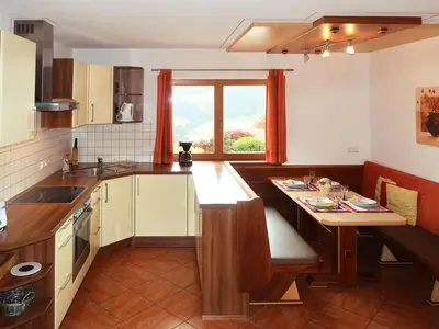 Küche/Küchenzeile in der Unterkunft Apartment Berganger-3 by Interhome