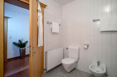 Ein Badezimmer in der Unterkunft Apart Astner
