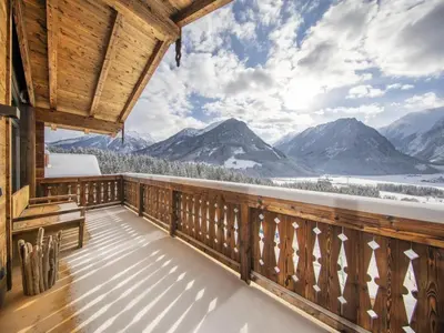 Naturlandschaft in der Nähe des Chalets
