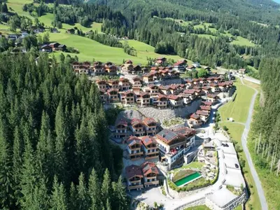 Naturlandschaft in der Nähe des Chalets