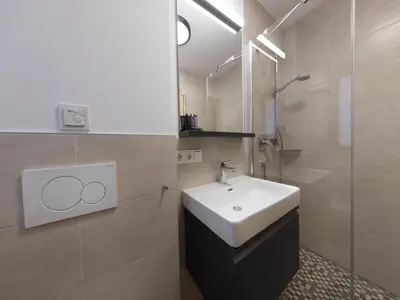 Ein Badezimmer in der Unterkunft Chalet in Neukirchen, 100 m ski lift