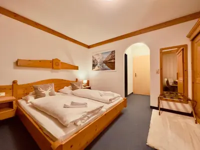 Ein Bett oder Betten in einem Zimmer der Unterkunft Residenz am Park